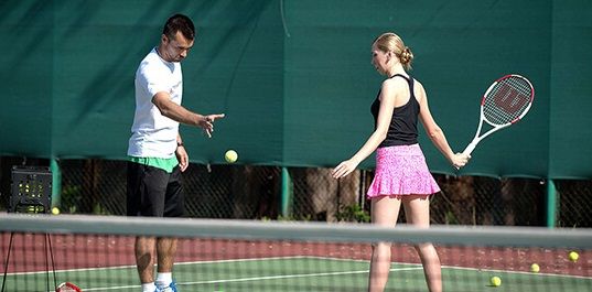 Индивидуальная тренировка по теннису для взрослых d Чемпион